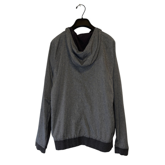 Lululemon Athletica Sundown To Sunup Mens Gray Pullover Jacket Size Medium - Picture 7 of 15